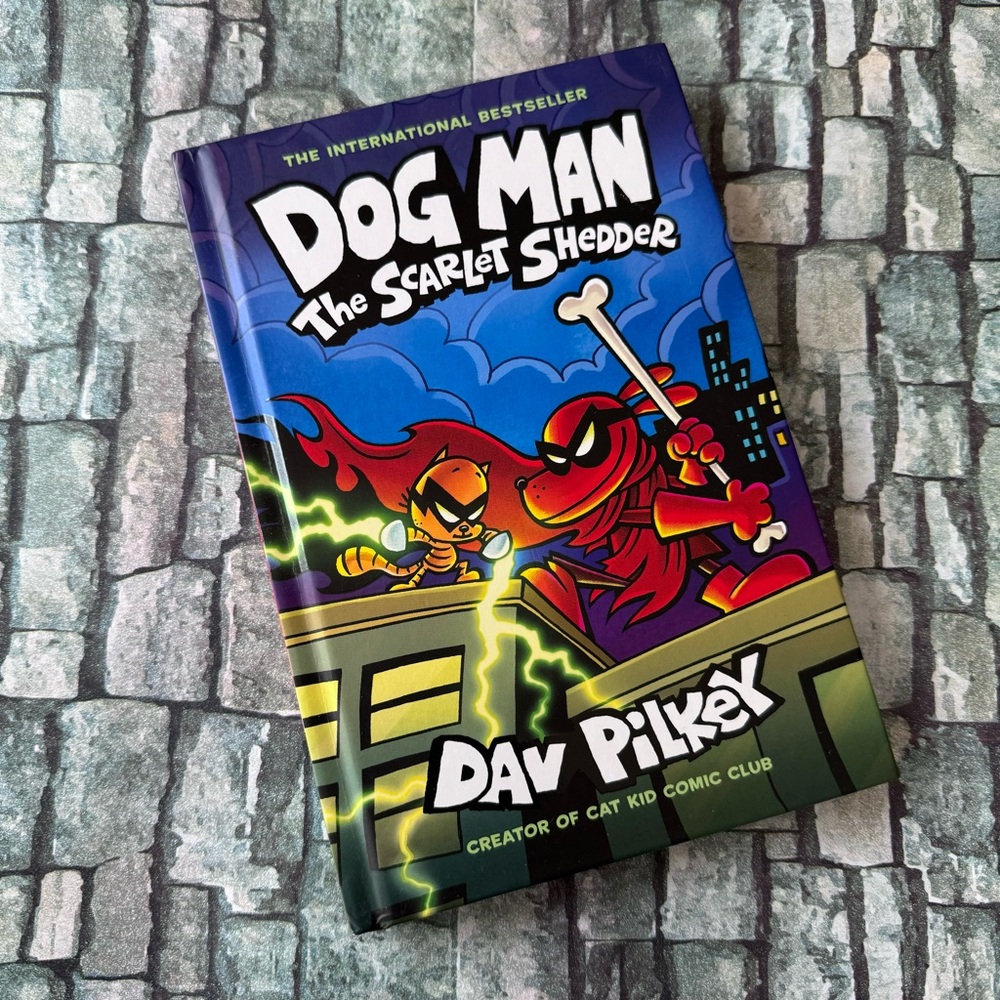 Dog Man: The Scarlet Shedder Book 12 by Dav Pilkey